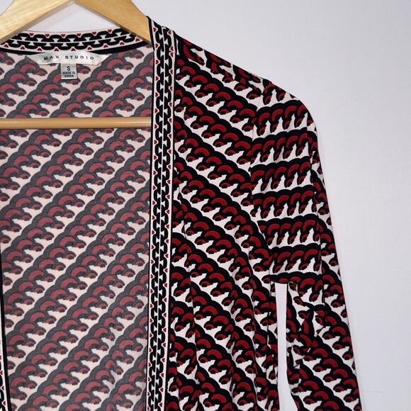 Max studio wrap dress women’s size small - Picture 3 of 11